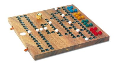 Small Foot houten barricade dobbelspel