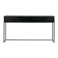 WOOOD Sidetable 'Silas' 140cm, kleur Zwart - thumbnail