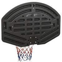 VidaXL Basketbalbord 90x60x2 cm polyetheen zwart - thumbnail