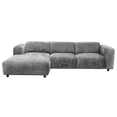 Hoekbank Eden links - vergrijsd groen