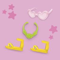 Play-Doh Barbie Bloemen en Bloemetjes, navullingen voor de boetseerkleiset - thumbnail