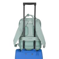 New Rebels Harper Miami Rugzak 9L Waterafstotende Laptop Rugtas 13 inch Schooltas en Werktas van PU Comfortabel Salie Green - thumbnail