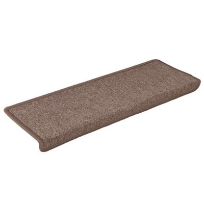 VidaXL Trapmatten 30 st 65x21x4 cm bruin rechthoekige rand