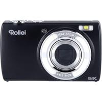 Rollei Powerflex Compact digitale camera, 64 MP, 5 K, met dubbele camera, 5 x digitale zoom, AutoFocus fotocamera met 2,8 inch touch-display, draagbaar, compacte camera, zwart, digitale - thumbnail
