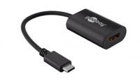 Goobay USB-C naar HDMI kabel - 3840*2160p @ 60Hz & 3D - USB-C adapterkabel - 0,2 meter - thumbnail