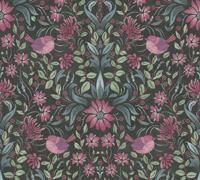 AS Creation Maison Charme - Zwart - Vogel - 390751 - thumbnail