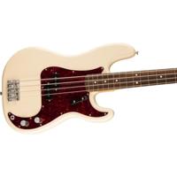 Fender Vintera II 60s Precision Bass RW Olympic White elektrische basgitaar met deluxe gigbag - thumbnail