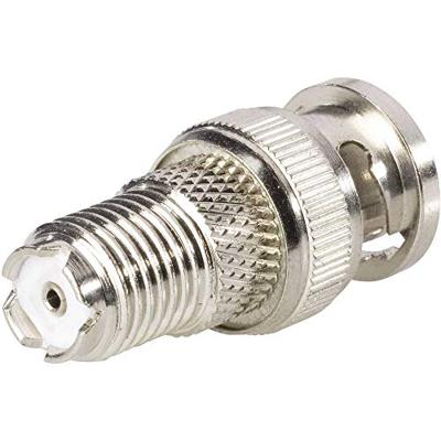 BKL Electronic 407015 0407015 Adapter Mini UHF-bus BNC-stekker, 3 stuks