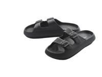 CRIVIT Heren badslippers (Zwart, 40/41) - thumbnail