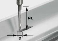 Festool Accessoires HS S8 D5/NL23 Aluminiumfrees | 491036 - thumbnail