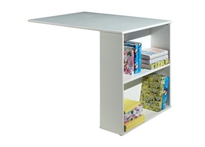 Vipack halfhoogslaper Pino met bureau - incl. kast - wit - 114x105x209,3 cm