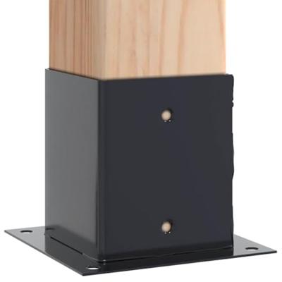 Paonderstellen vierkant 12 st 101x101 mm gepoedercoat staal