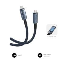 SUBBLIM USB-C naar USB-C kabel, 240 W, USB 4.0, 1,5 m, compatibel met Thunderbolt 3/4, 8K @60Hz - thumbnail