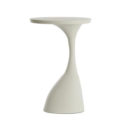 Light & Living Bijzettafel 'Macau' 55cm hoog, kleur Mat Crème Light & Living Bijzettafel 'Macau' 55cm hoog, kleur Mat Crème