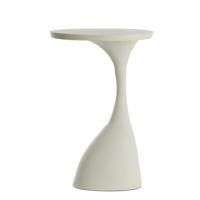 Light & Living Bijzettafel 'Macau' 55cm hoog, kleur Mat Crème - thumbnail