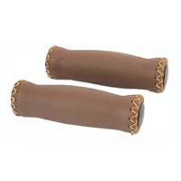 Bach Velo fietskettingslot 127mm leer donkerbruin - thumbnail