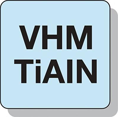 Promat/Tecwerk Spiraalboor | DIN 338 type N | nominale-d. 2 mm | VHM TiAlN DIN 6535 HA | kort - 4000861252