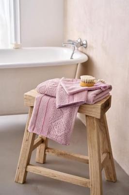 Pip Studio Pip Studio Soft Zellige douchelaken Lila 70x140 cm