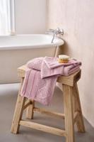 Pip Studio Pip Studio Soft Zellige douchelaken Lila 70x140 cm - thumbnail