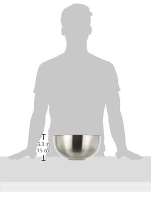 Geïsoleerde slakom - GSW - 30 cm - RVS - 5,50 L - Lekvrij deksel - Dubbele wand