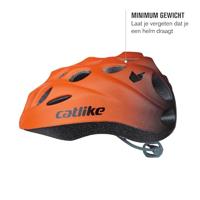 Buzaglo Catlike kinderhelm kitten maat s 52-55cm oranje - thumbnail