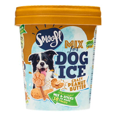 Smoofl Hondenijs pindakaas 160 gram