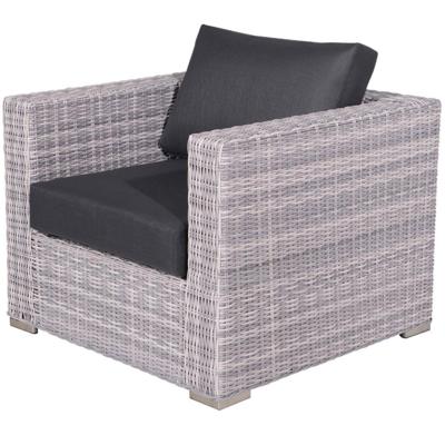 Tennessee lounge fauteuil cloudy Grijs L93 x B96 x H71 cm Garden Impressions - Garden impressions Tennessee lounge fauteuil cloudy Grijs L93 x B96 x H71 cm Garden Impressions - Garden impressions