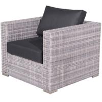 Tennessee lounge fauteuil cloudy Grijs L93 x B96 x H71 cm Garden Impressions - Garden impressions - thumbnail