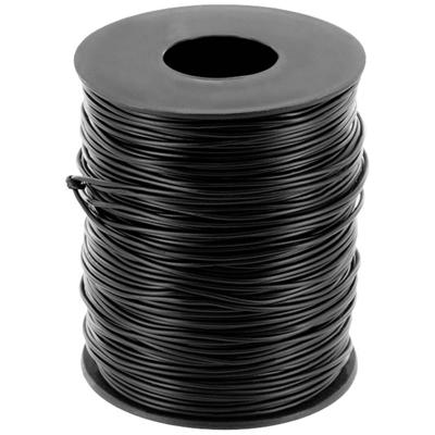 econ connect KL014SW100 Draad 1 x 0.14 mm² Zwart 100 m