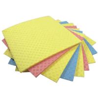 Aqualine vaatdoekjes ft 18 x 20 cm, geassorteerde kleuren, pak van 5 stuks - thumbnail