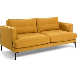 Kave Home 3-zits Bank 'Tanya' kleur Mosterdgeel Kave Home 3-zits Bank 'Tanya' kleur Mosterdgeel