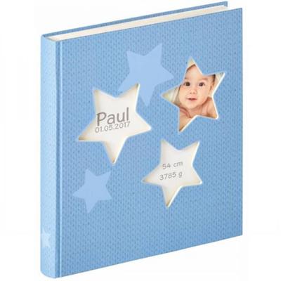 walther+ design UK-133-L Fotoalbum (b x h) 28 cm x 31 cm Blauw 50 bladzijden