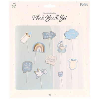 Photobooth Set Blooming Baby Boy (10st)