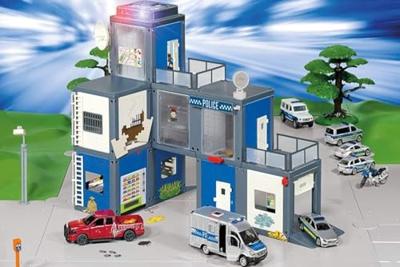 SIKU WORLD Politiebureau modelvoertuig
