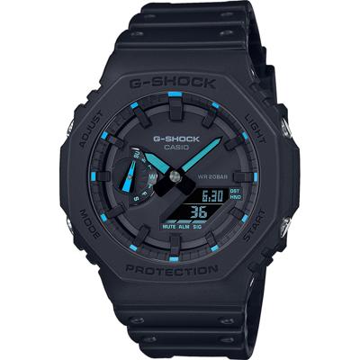 Casio G-Shock GA-2100-1A2ER Digitaal Analoog Zwart Heren horloge
