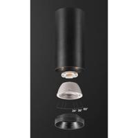 SLV OpbouwspotNuminos L cilinder zwart 3000K - 36gr - 1004323 - thumbnail