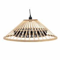 Plafondlamp DKD Home Decor Bruin Bamboe 50 W (60 x 60 x 21 cm) - thumbnail