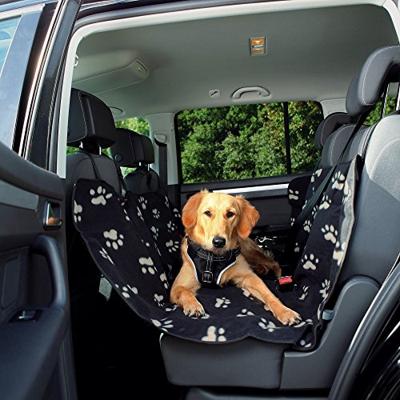 TRIXIE AUTODEKEN NYLON / FLEECE ZWART / BEIGE 145X65 CM