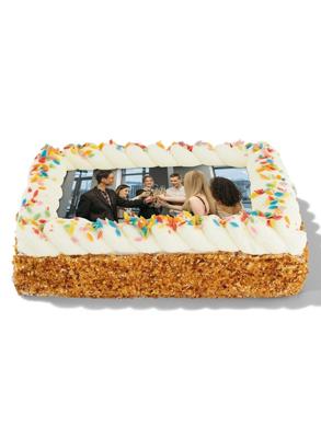 HEMA Fototaart hazelnootkrokant 16 p.