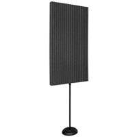 Auralex ProMAX V2 Charcoal 61x122x7.5cm mobiele absorber grijs (2-delig) - thumbnail