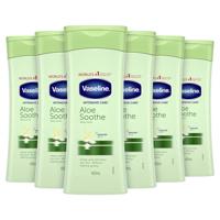 Vaseline Aloe Soothe body lotion - 6 x 400 ml - thumbnail