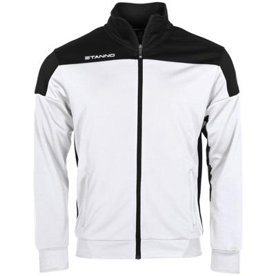 Stanno 408016 Pride Full Zip Jack - White-Black - XXXL