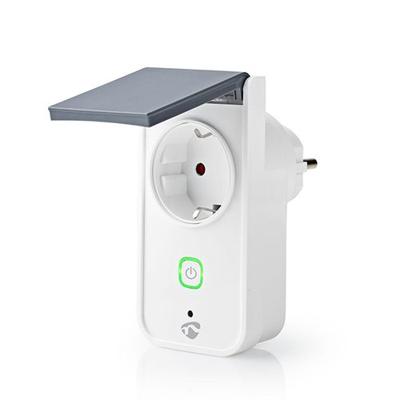 Wi-Fi Smart Stekker voor Buiten | Spatwaterbestendig | IP44 | Verbruiksmonitor | Schuko Type F | 16 A Wi-Fi Smart Stekker voor Buiten | Spatwaterbestendig | IP44 | Verbruiksmonitor | Schuko Type F | 16 A