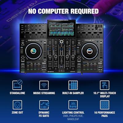 Denon DJ Prime 4+ 4-deck standalone DJ-controller - thumbnail