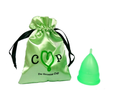 De Groene Cup Model III: One size Fits All (medium) – menstruatiecup