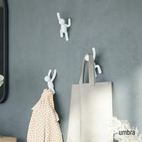 Umbra Buddy handdoekhaak 8x8x16.5cm Kunststof Wit 318165-660 - thumbnail