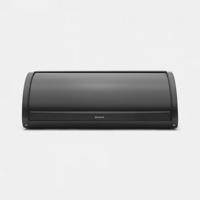 Brabantia broodtrommel schuif mat zwart - thumbnail