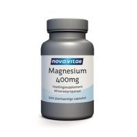 Nova Vitae Magnesium 400 mg 200 Vegetarische capsules - thumbnail