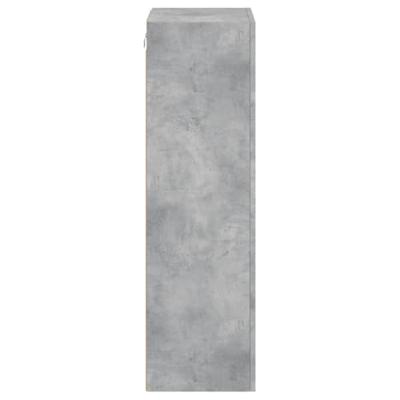 Tv-wandmeubel 40,5x30x102 cm bewerkt hout betongrijs - thumbnail