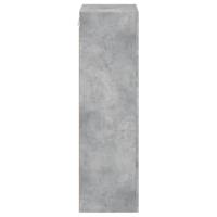 Tv-wandmeubel 40,5x30x102 cm bewerkt hout betongrijs - thumbnail